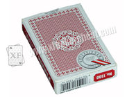 Piattaforma di indice della carta dei giochi del casinò doppia delle carte da gioco strette rosse di Piatnik