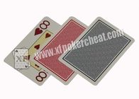 Fournier 2800 carte da gioco di frode segnate plastica del jumbo per l'analizzatore del poker