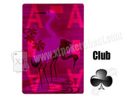 Carte contrassegnate di gioco invisibili di carta del neon 71 dell'imbroglione di gioco per l'imbroglione del poker