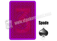 Carte da gioco contrassegnate della plastica del poker dell'acetato del platino di Modiano dell'italiano