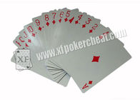 L'India lato di carta di gioco nero/rosso di Cocrtaie ha segnato le carte magiche per l'analizzatore del poker