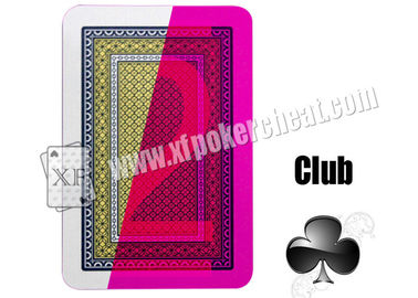 Il poker contrassegnato dell'inchiostro simpatico di KIZILAY carda le carte da gioco della marcatura per le lenti a contatto