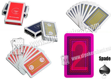 Il poker contrassegnato dell'inchiostro simpatico di KIZILAY carda le carte da gioco della marcatura per le lenti a contatto