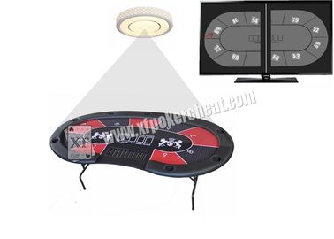 Fotocamera con foro stenopeico della lampada del LED con il sistema di controllo per il gioco di gioco del Texas Omaha