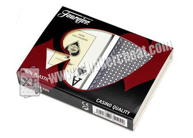 Spagnolo Fournier 2826 piattaforme di gioco di plastica di rosso blu 2 delle carte da gioco dei puntelli