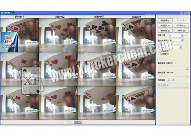 Software di analisi di frode della mazza dei dispositivi del casinò per l'analizzatore della carta della mazza