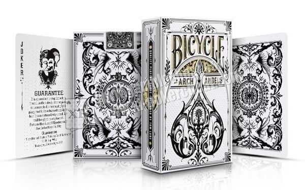 L'arco di carta della bicicletta inclina il colore grigio 8.8*6.3cm delle carte da gioco del poker