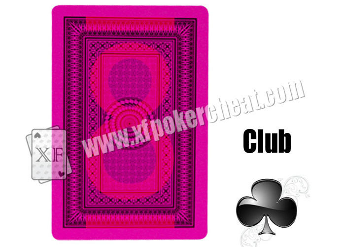 Carte contrassegnate invisibili di carta del ponte 575 delle carte da gioco del casinò per l'imbroglione del poker delle lenti a contatto